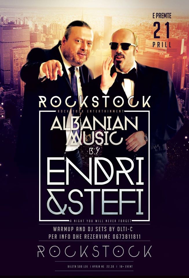 Albanian Music Endri and Stefi-calendar.Al