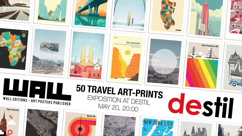 50 travel art prints by wall editions-calendar.Al
